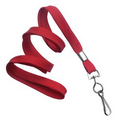 3/8" Blank Flat Braided Polyester Lanyards with Swivel Hook